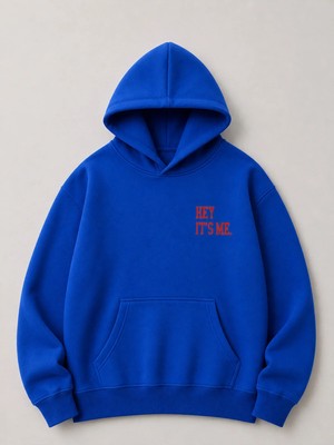 Enb1r Moda Unisex Kapüşonlu Sweatshirt Kanguru Cepli Oversize Rahat Kalıp Günlük Spor Şık Sweat