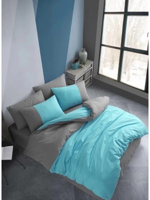 TeknoKapsül Kingsize Poplin Nev Diamond Turkuaz