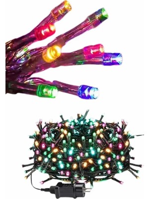 TeknoKapsül Ledli Fişli LED Dekor Lambası 5m Rgb Yılbaşı Ağacı Işığı