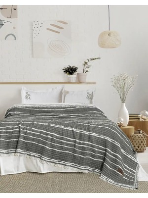 TeknoKapsül Şaheser Home Collection Yatak Örtüsü Seti Sera Haki