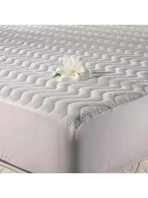 TeknoKapsül Sıvı Geçirmez Kapitoneli Fitted Çift Kişilik Yatak Pedi 160X200CM