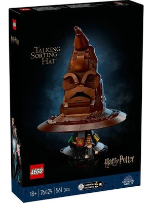 TeknoKapsül 76429 LEGO Harry Potter - Konuşan Seçmen Şapka 561 Parça +18 Yaş