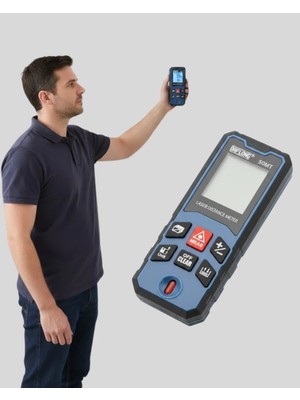 TeknoKapsül Profesyonel Lazer Metre Hassas Ölçüm ve Dijital Ekran Yeni Nesil
