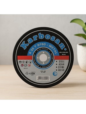 TeknoKapsül 180 mm Metal Kesici Disk 3.0 x 22 mm