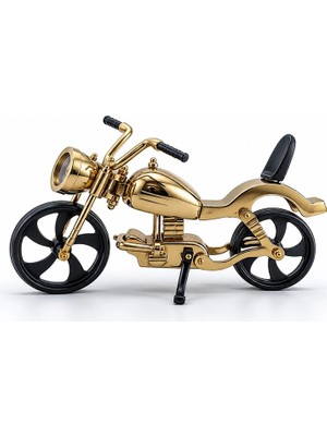 TeknoKapsül Pirinç Motosiklet Maketi Dekoratif Motor Modeli 3203