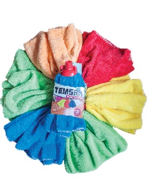 TeknoKapsül Mikrofiber Havlu Mop Welsoft Kartelalı