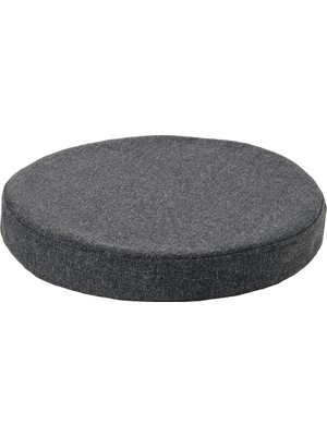 IKEA Gri Sandalye Minderi 38 cm cm - Yumuşak Dolgulu Modern Ergonomik Rahat Oturak Kılıflı
