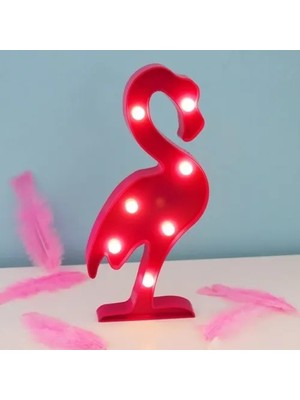 TeknoKapsül LED Işıklı Flamingo Gece Lambası