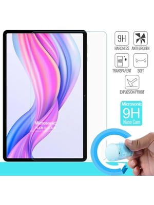 TeknoKapsül Honor Pad X9 Nano Glass Cam Ekran Koruyucu [honor Pad X9 ile Uyumlu Ekran Koruyucu - Şeffaf]