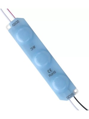 TeknoKapsül Powermaster 12 Volt 3 Watt Mavi 2835 Modül LED 70X15MM