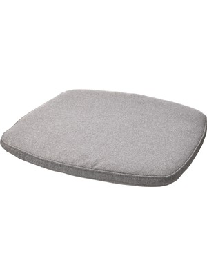 IKEA Gri Sandalye Minderi  cm - Yumuşak Dolgulu Modern Ergonomik Rahat Oturak Kılıflı