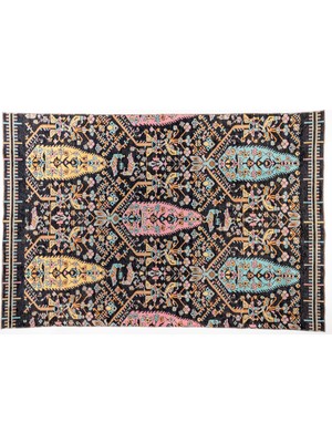 Apex Paspartu 1911 Multi Akrilik Pamuk Şönil Özel Tezgah Kilim Dokuma Modern Klasik Salon Halısı