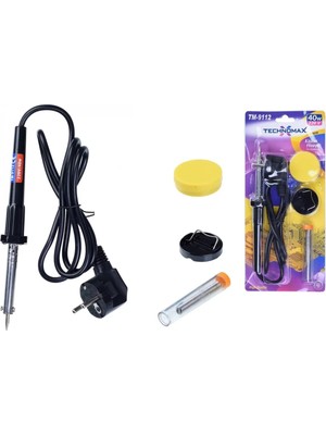 Mikasso 40W Pasta ve Lehim Telli Havya Seti TM-9112 1 Watt