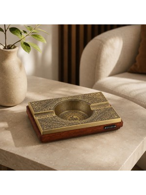 Vivarel Motif Desenli Bronze Puro Küllüğü