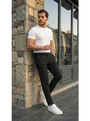 Modi Erkek Slim Fit Dilli Kumaş Pantolon