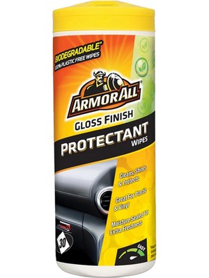 Mikasso Armor All Torpido Temizlik & Bakım Mendili Parlak 30AD.