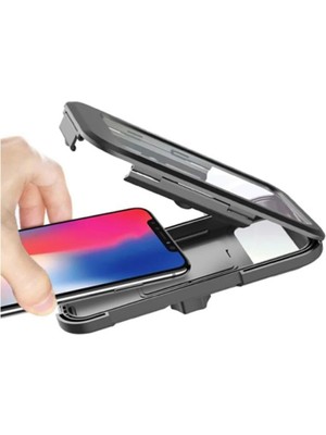 Mikasso Araba Içi Mıknatıslı Telefon Tutucu Siyah Samsung Note 8 Uyumlu Pembe Metal