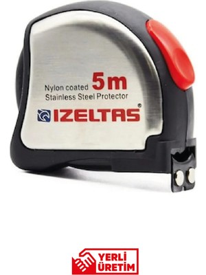Mikasso Krom Şerit Metre 5 Metre 22,5 - 25 mm 5 M
