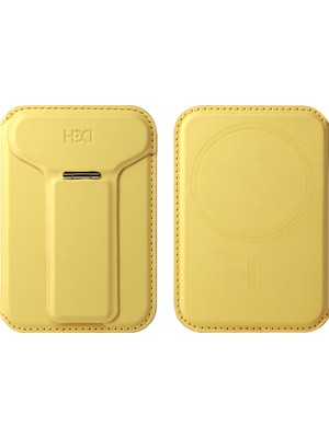 Fuchsia HDD HS-021 Stand Özellikli Magneticsave Kartlık - Sarı