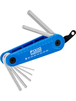 Mikasso Çakı Allen Anahtar Takımı (2-8mm) 7 Parçalı