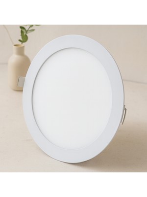 Svoria Store Yuvarlak LED Slim Panel 18W 1980 Lm Sıva Altı