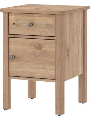 IKEA Modern Gri Komodin 50X50X72 cm - Yatak Odası Kaliteli Dolap - Şık Depolama Çözümü