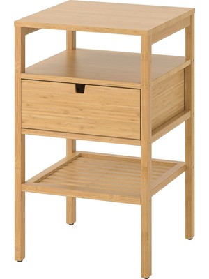 IKEA Modern Beyaz Komodin 40X40 cm - Yatak Odası Kaliteli Dolap - Şık Depolama Çözümü