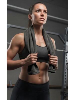 Embays Collection 30 x 85  cm  Fitness Havlusu, Spor Havlusu, Sporcu Havlusu, Antreman Havlusu, Gym Havlusu