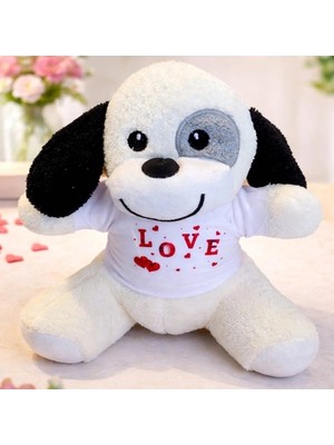 Aydogan's Toptan Love Tişörtlü Sevimli Peluş Köpek