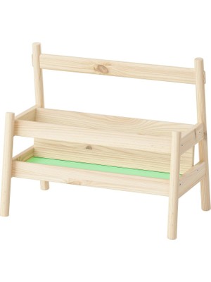 IKEA Modern Krem Kitaplık 49X28X41 cm - Salon Çalışma Odası Kaliteli Dolap - Şık Depolama