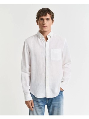 Gant Keten Slim Fit Gömlek