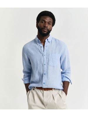 Gant Keten Slim Fit Gömlek