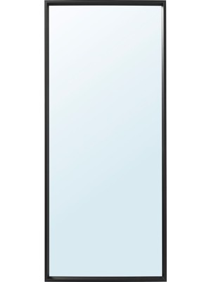 IKEA Modern Siyah Boy Aynası 65X150 cm - Duvar/salon Dekoratif Ayna - Şık Modern Tasarım