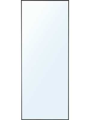 IKEA Modern Siyah Boy Aynası 78X196 cm - Duvar/salon Dekoratif Ayna - Şık Modern Tasarım