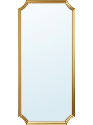 IKEA Modern Altın Boy Aynası 73X158 cm - Duvar/salon Dekoratif Ayna - Şık Modern Tasarım
