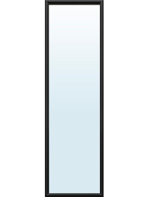IKEA Modern Siyah Boy Aynası 40X135 cm - Duvar/salon Dekoratif Ayna - Şık Modern Tasarım