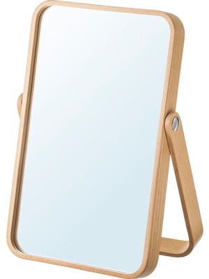 IKEA Modern Siyah Masa Aynası 27X40 cm - Duvar/salon Dekoratif Ayna - Şık Modern Tasarım