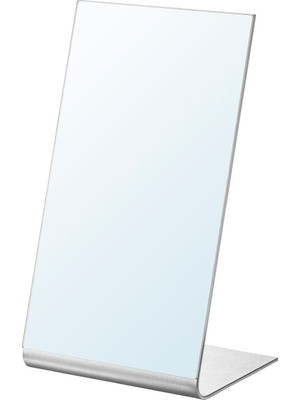 IKEA Modern Siyah Masa Aynası 22X39 cm - Duvar/salon Dekoratif Ayna - Şık Modern Tasarım