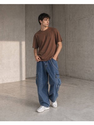 Shemard Kahve Regular Fit T-Shirt