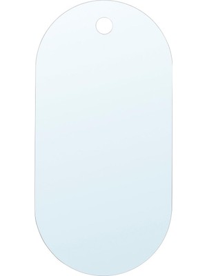 IKEA Modern Siyah Duvar Aynası 20X40 cm - Duvar/salon Dekoratif Ayna - Şık Modern Tasarım