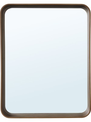 IKEA Modern Siyah Duvar Aynası 40X50 cm - Duvar/salon Dekoratif Ayna - Şık Modern Tasarım
