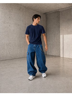 Shemard Lacivert Regular Fit T-Shirt
