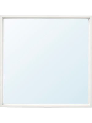 IKEA Modern Beyaz Duvar Aynası 65X65 cm - Duvar/salon Dekoratif Ayna - Şık Modern Tasarım