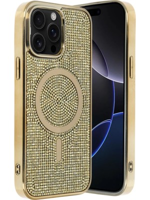 Akıllı Bayi Joko Apple iPhone 15 Pro Max Helen Magsafe Kapak - Gold Aby