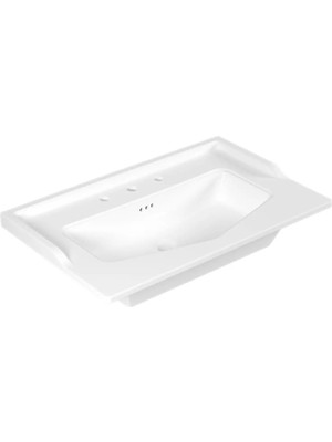 Serel Royal Mobilya Uyumlu Lavabo - Beyaz - RY423DS110H