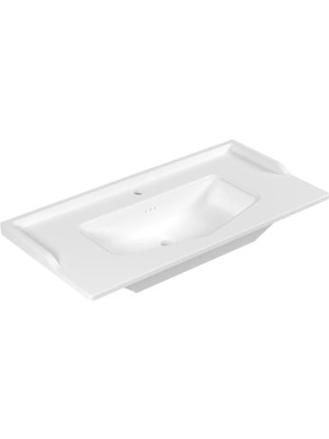 Serel Royal Mobilya Uyumlu Lavabo - Beyaz - RY43TDS110H