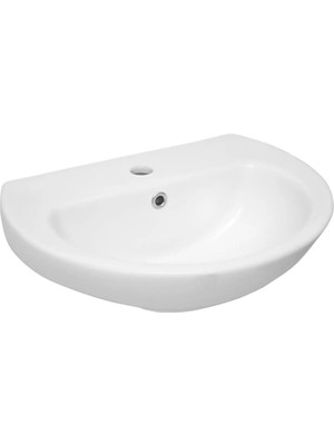 Serel Tek Parça Lavabo - Beyaz - 5541TDS000S
