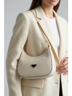 Vivazzaluxe Modern Kadın Deri Baget ve Omuz Çanta
