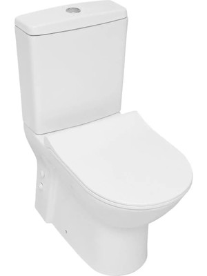 Serel Friendly Duvara Tam Dayalı Klozet - Beyaz - 6712GDL110H