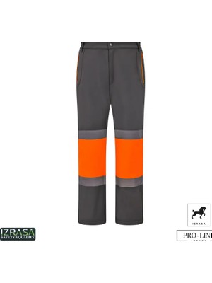 Izrasa Proline Softshell Reflektörlü Oxford Dizli Teknik Iş Pantolonu Smp/g | Su Geçirmez, Nefes Alabilir, Dayanıklı